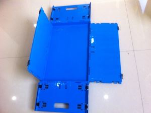 600*400*340 mm tömör műanyag összecsukható kis ládák