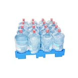 Tartós műanyag raklap 5 gallonos vizes palackhoz